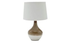 Collection Goa Glazed Ceramic Table Lamp.